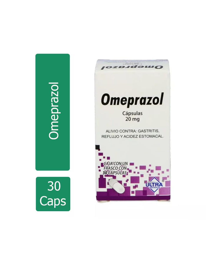 Omeprazol 20mg 30cap (Ultra)