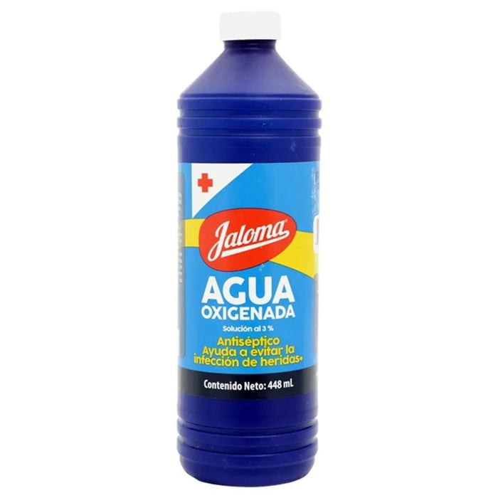 Agua Oxigenada 448ml (Jaloma) - Farmacia Humus - Botiquín