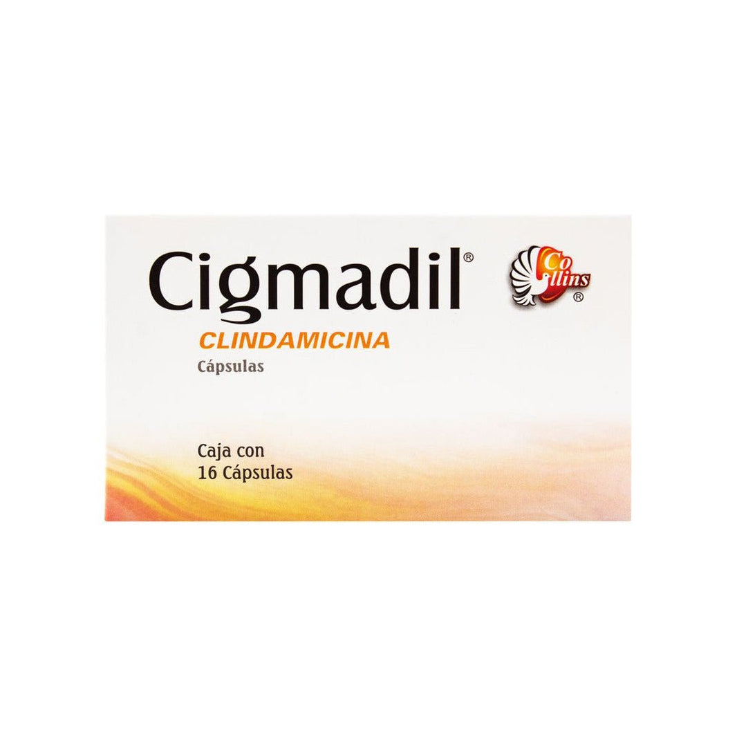 Cigmadil (Clindamicina) 300mg 16cap - Farmacia Humus - Infectología