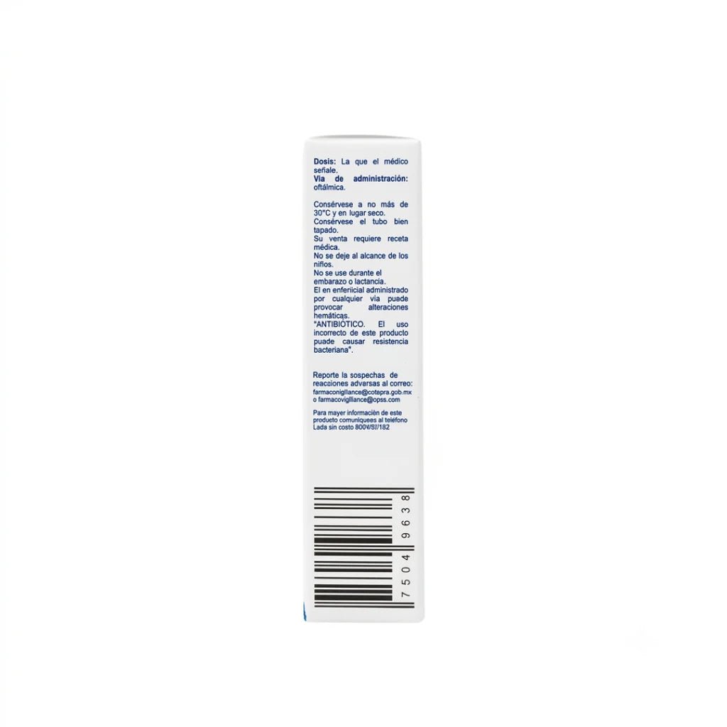 Cloranfenicol 5mg 5g (Opko) - Farmacia Humus - Oftalmología (Ojos)