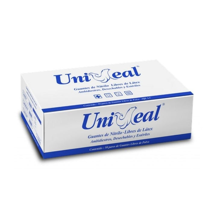 Guantes Nitrilo Chicos 1pz (Uniseal) - Farmacia Humus - Botiquín