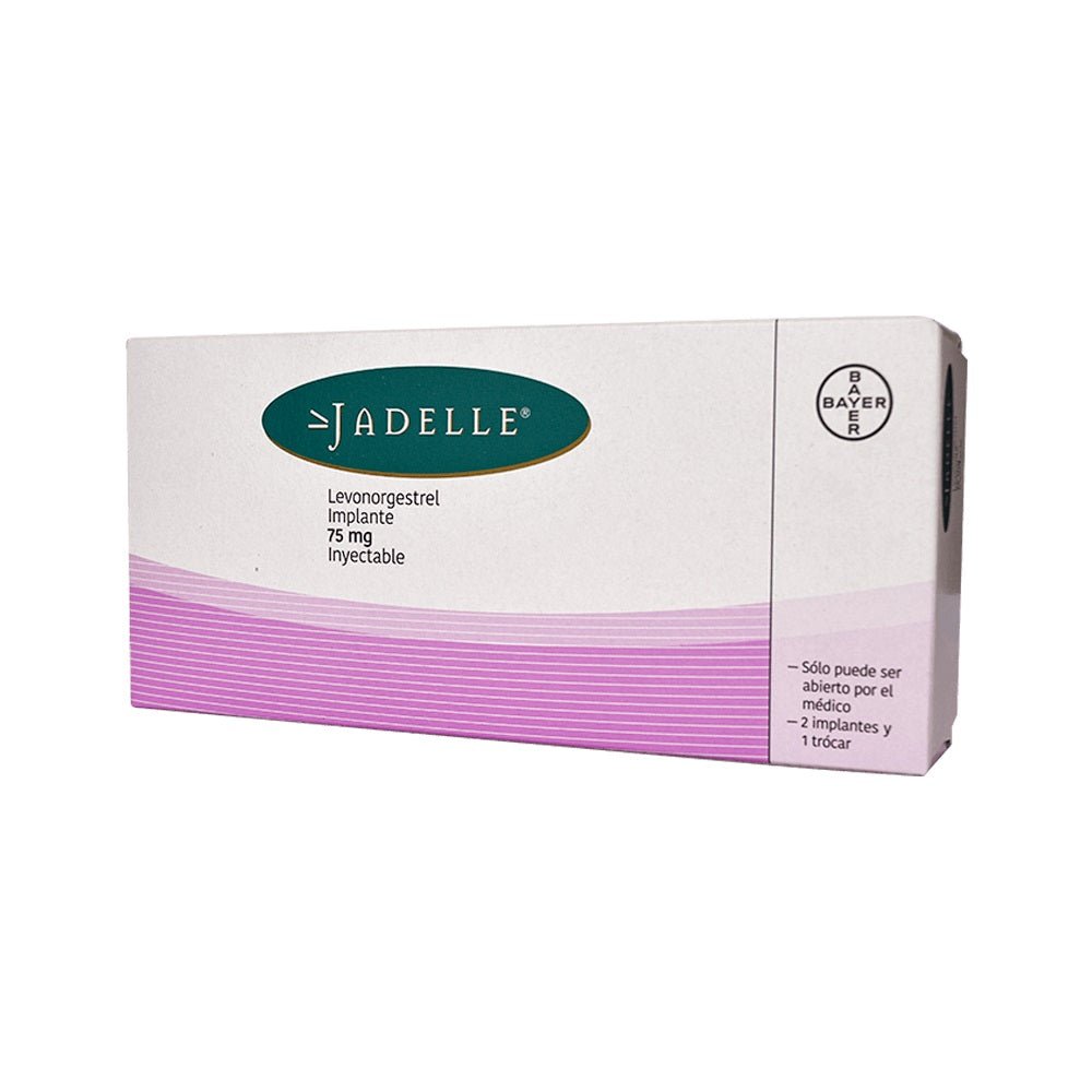 Jadelle (Levonorgestrel) 75mg Implante - Farmacia Humus - Ginecología