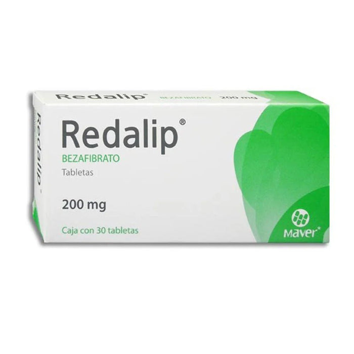 Redalip (Bezafibrato) 200mg 30tab - Farmacia Humus - Cardiología (Corazón)