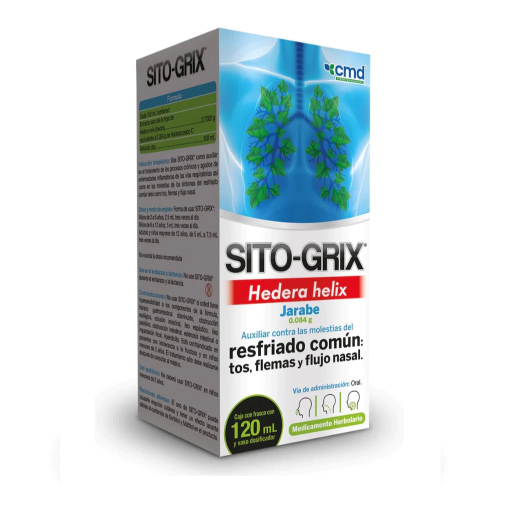 Sito-Grix (Hedera Helix) 0.084g 120ml - Farmacia Humus - Respiratorio