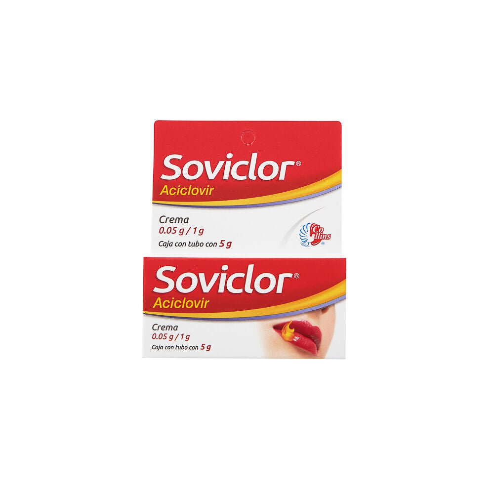 Soviclor (Aciclovir) 5% 5g - Farmacia Humus - Infectología