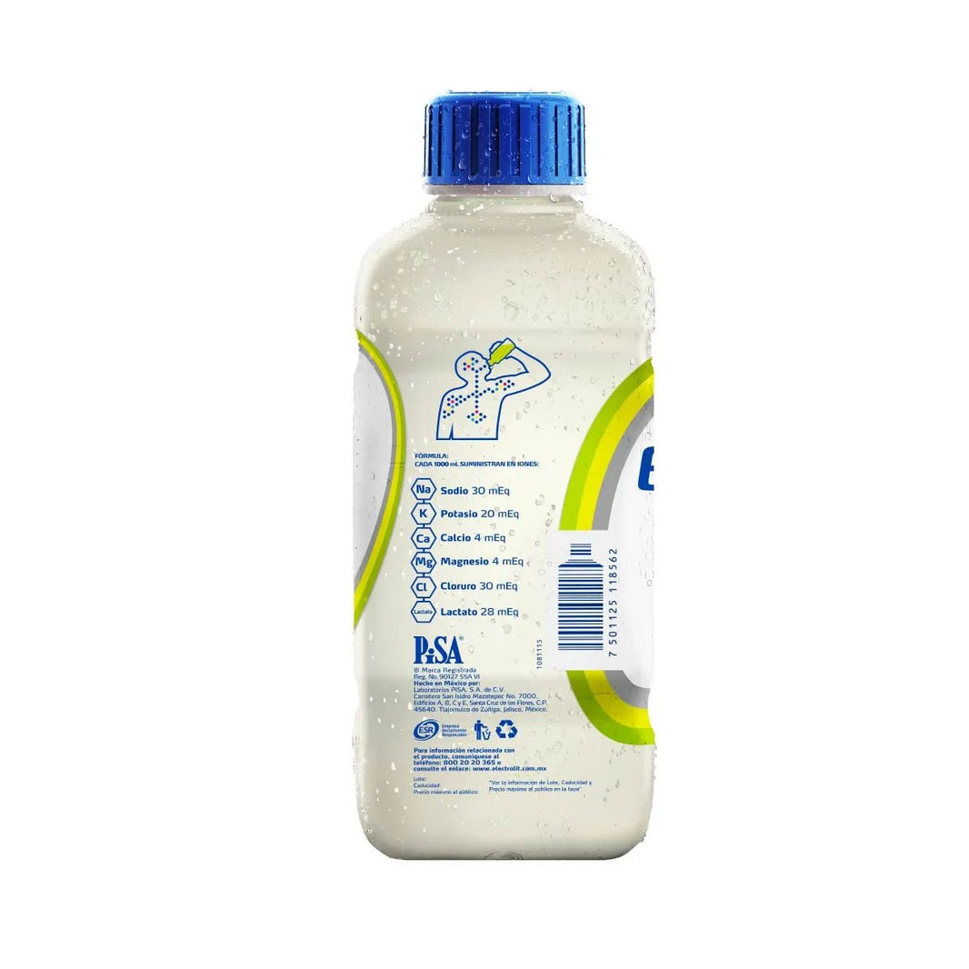 Suero Electrolit 625ml Lima-Limón - Farmacia Humus - Vitaminas y Suplementos