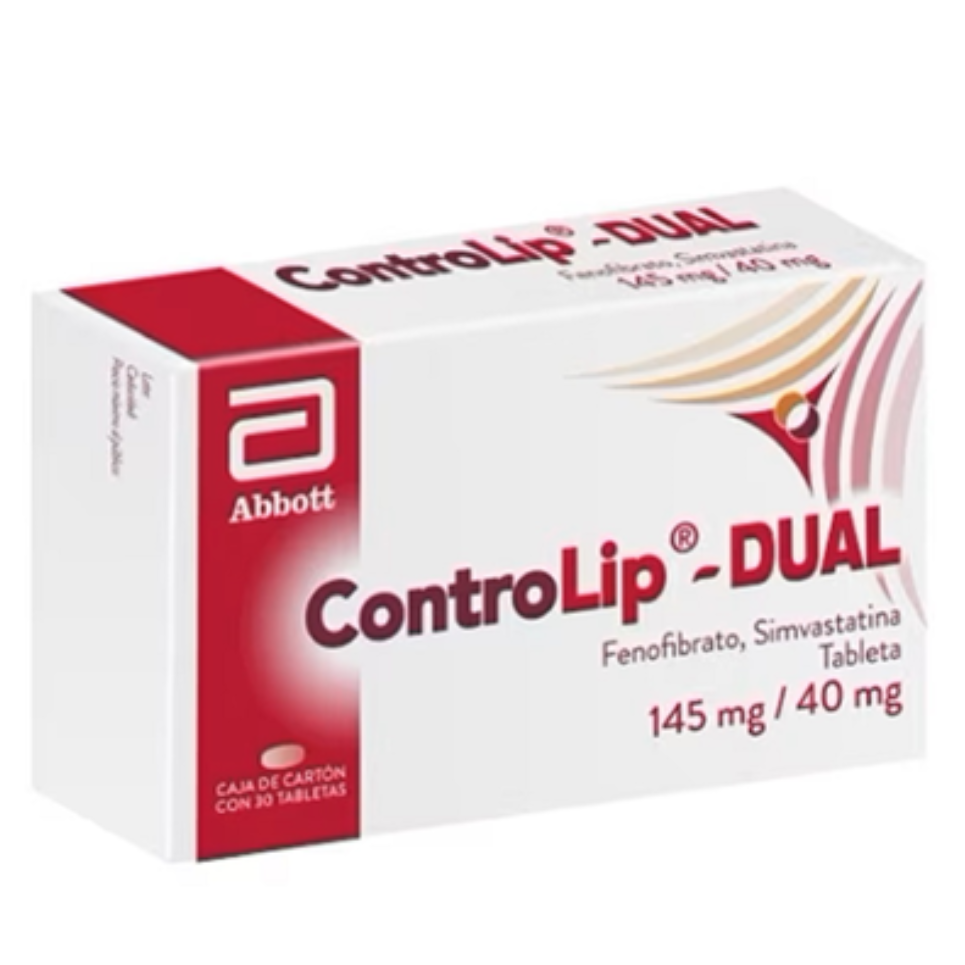 ControLip-Dual 145mg/40mg, 30 Tabs