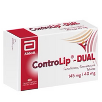 ControLip-Dual 145mg/40mg, 30 Tabs