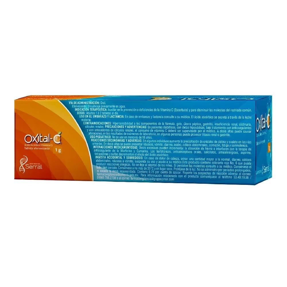 Oxital C (Acido Ascorbico) 1g 10tab