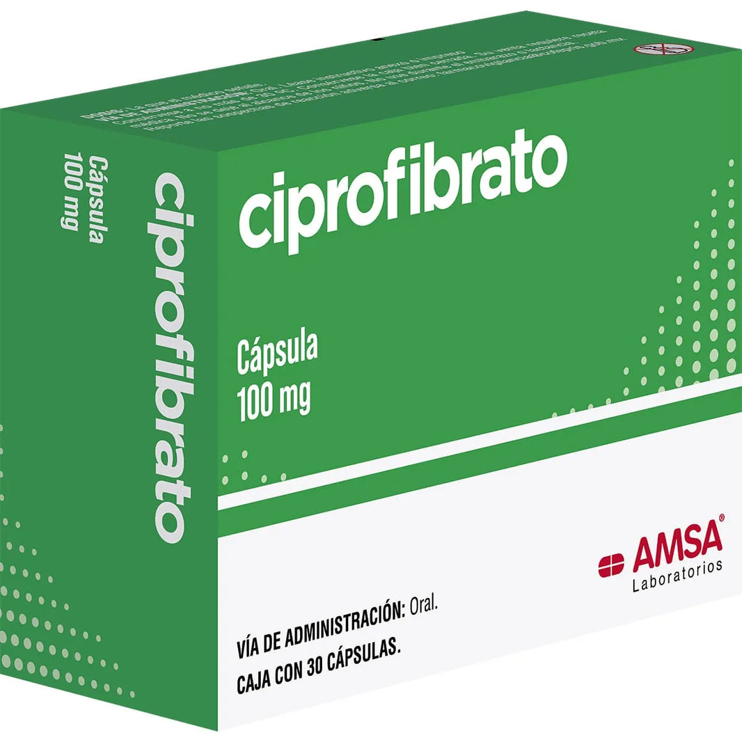Ciprofibrato 100mg 30tab (AMSA)