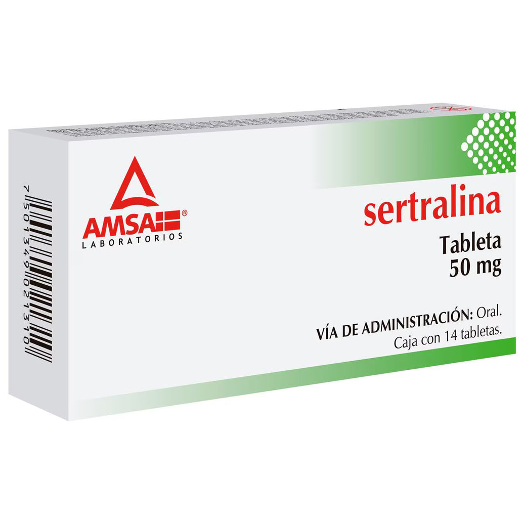 Sertralina 50mg 14tab (AMSA)