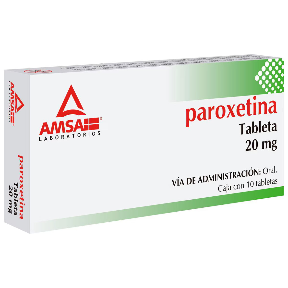 Paroxetina 20mg 10tab (AMSA)