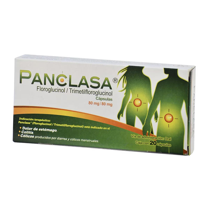 Panclasa (Floroglucinol/Trimetilfloroglucinol) 80/80mg 20cap