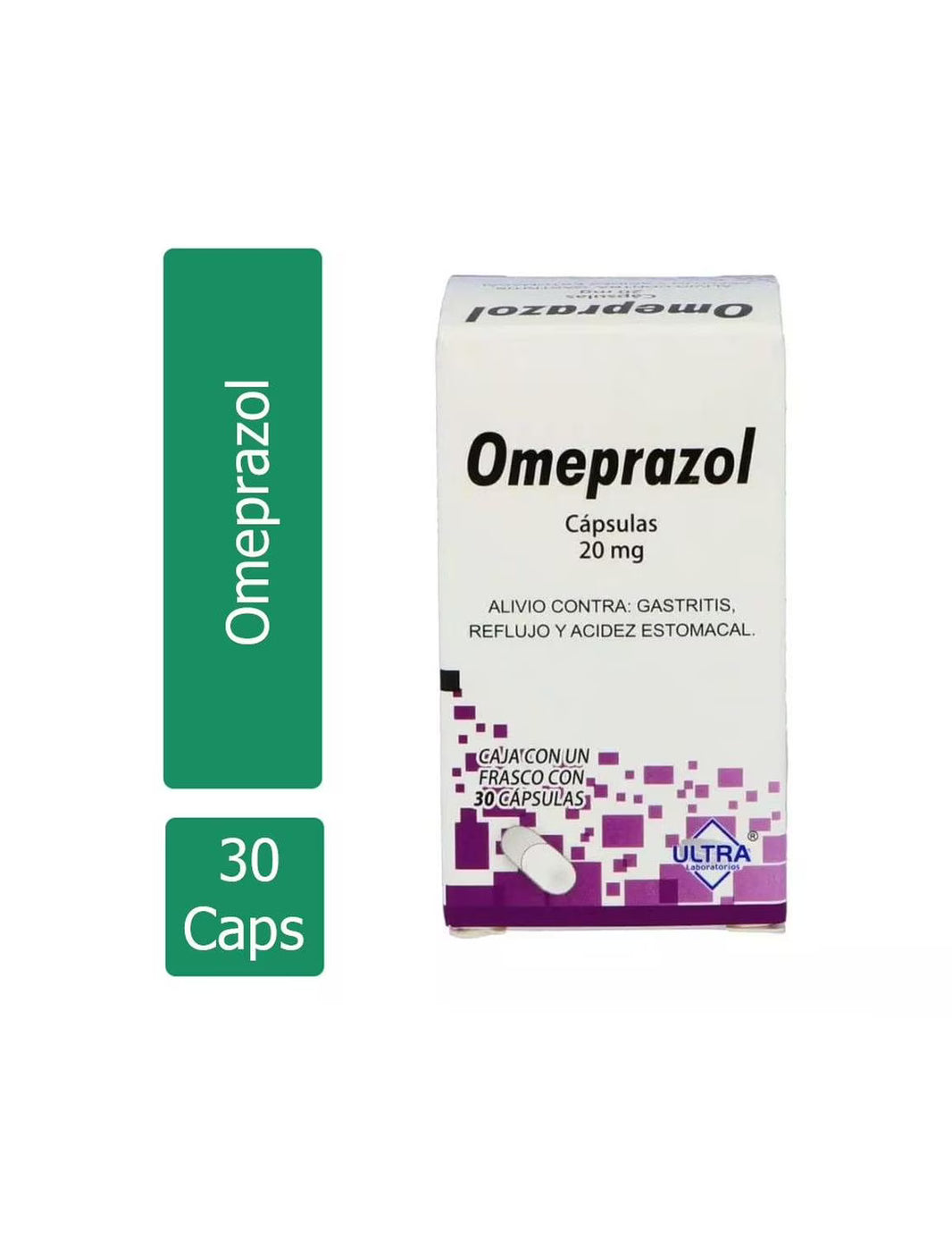 Omeprazol 20mg 30cap (Ultra)