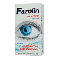 Fazolin Sol. OFTÁLMICA Fco. Gotero 15 ML. 1 MG/1 ML.