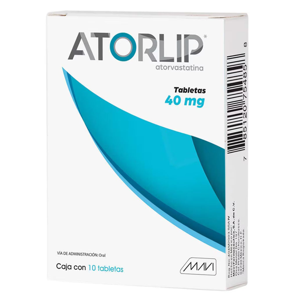 Atorlip (Atorvastatina) 40mg 10tab