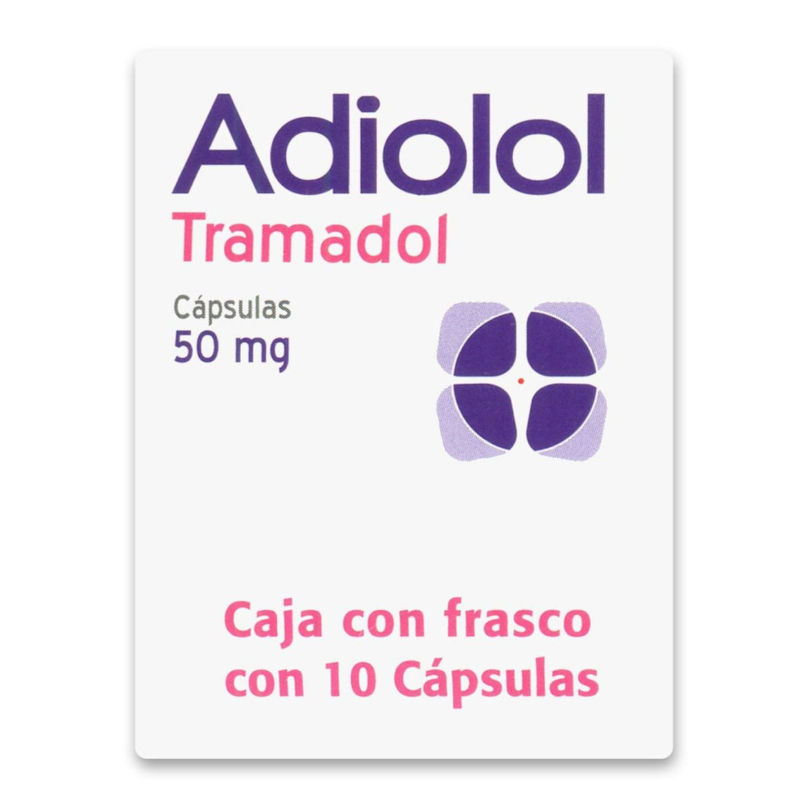 Adiolol (Tramadol) 50mg 10cap - Farmacia Humus - Dolor y Fiebre