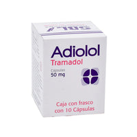 Adiolol (Tramadol) 50mg 10cap - Farmacia Humus - Dolor y Fiebre