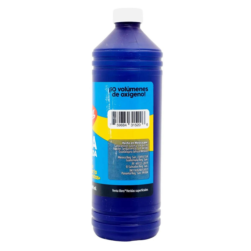 Agua Oxigenada 448ml (Jaloma) - Farmacia Humus - Botiquín