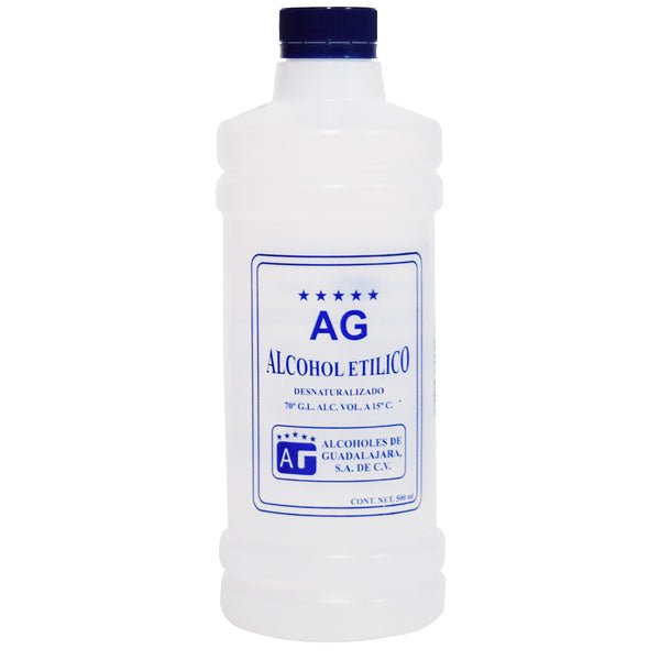 Alcohol Etilico 70% 500ml (AG) - Farmacia Humus - Botiquín