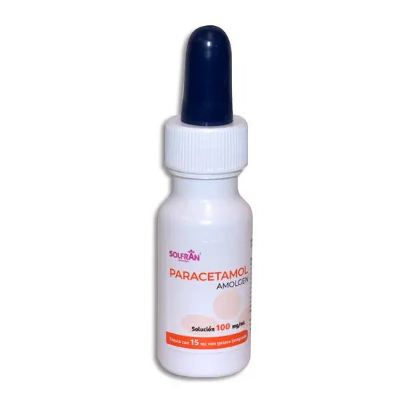 Amolgen (Paracetamol) 100mg 15ml - Farmacia Humus - Dolor y Fiebre