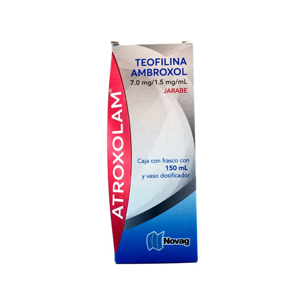 Atroxolam (Teofilina/Ambroxol) 7/1.5mg 150ml - Farmacia Humus - Respiratorio