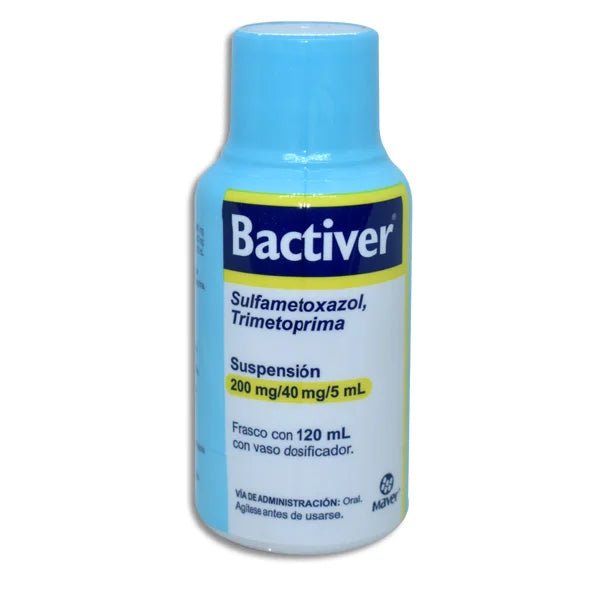 Bactiver (Sulfametoxazol/Trimetoprima) 200/40mg 120ml - Farmacia Humus - Infectología