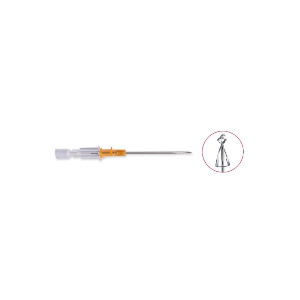 Cateter IV 14G Naranja (Ambiderm) - Farmacia Humus - Botiquín