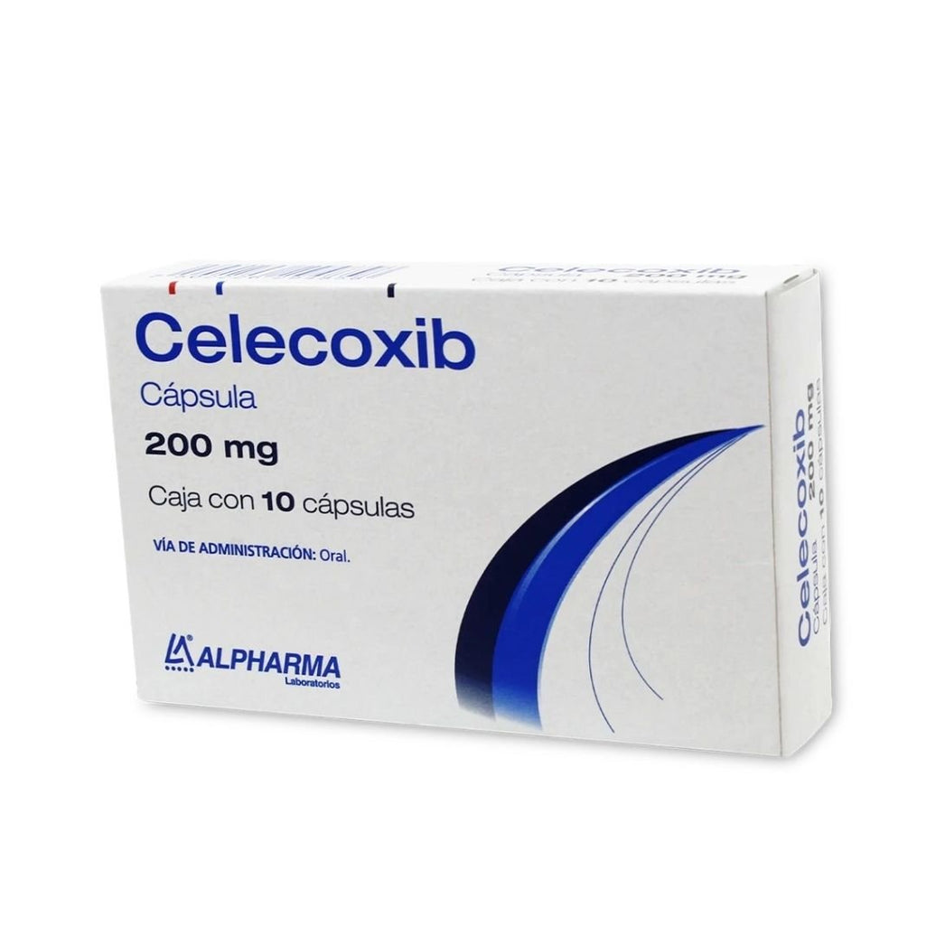 Celecoxib 200mg 10cap (Alpharma) - Farmacia Humus - Dolor y Fiebre
