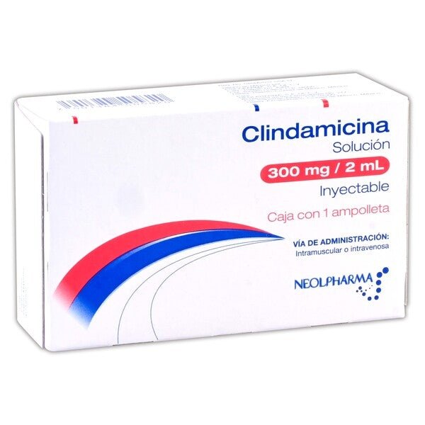 Clindamicina Inyectable 300mg 1amp (Neolpharma) - Farmacia Humus - Infectología