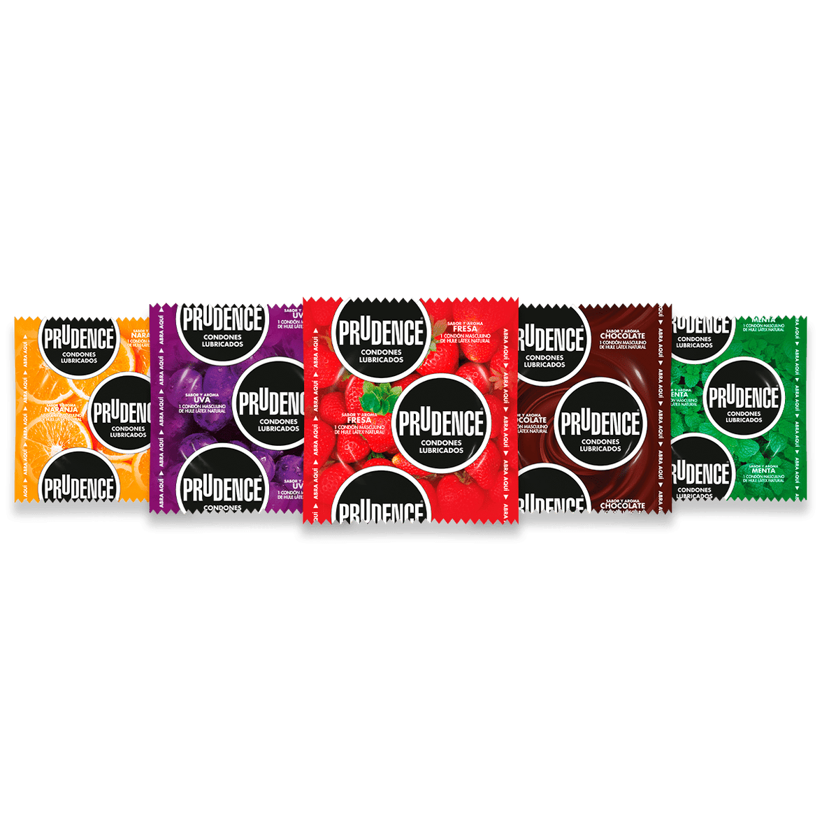 Condon Prudence Lubricados Sabor Y Aroma Mix 1pz - Farmacia Humus - Bienestar Sexual