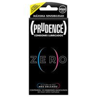 Condones Prudence Zero Caja c/10 - Farmacia Humus - Bienestar Sexual
