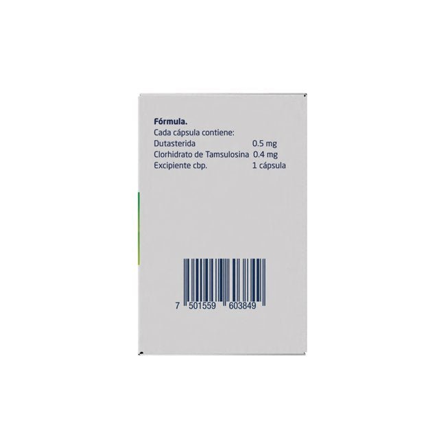 Dutamid 0.5 mg/0.4 mg Oral 30 Caps - Farmacia Humus - Urología
