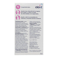Elevit Multivitamínico para el Embarazo Comprimido 1 30tab - Farmacia Humus - Vitaminas y Suplementos