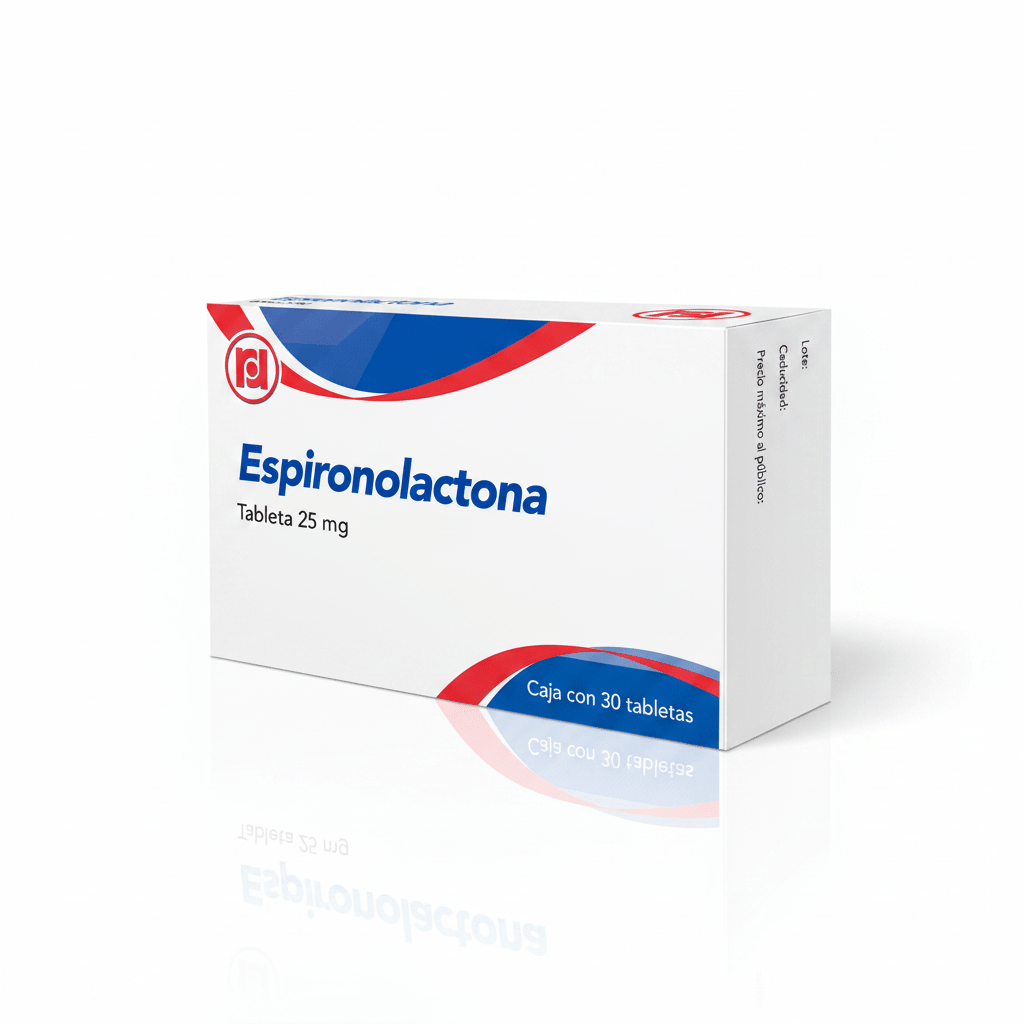 Espironolactona 25mg 30tab (Randall) - Farmacia Humus - Cardiología (Corazón)
