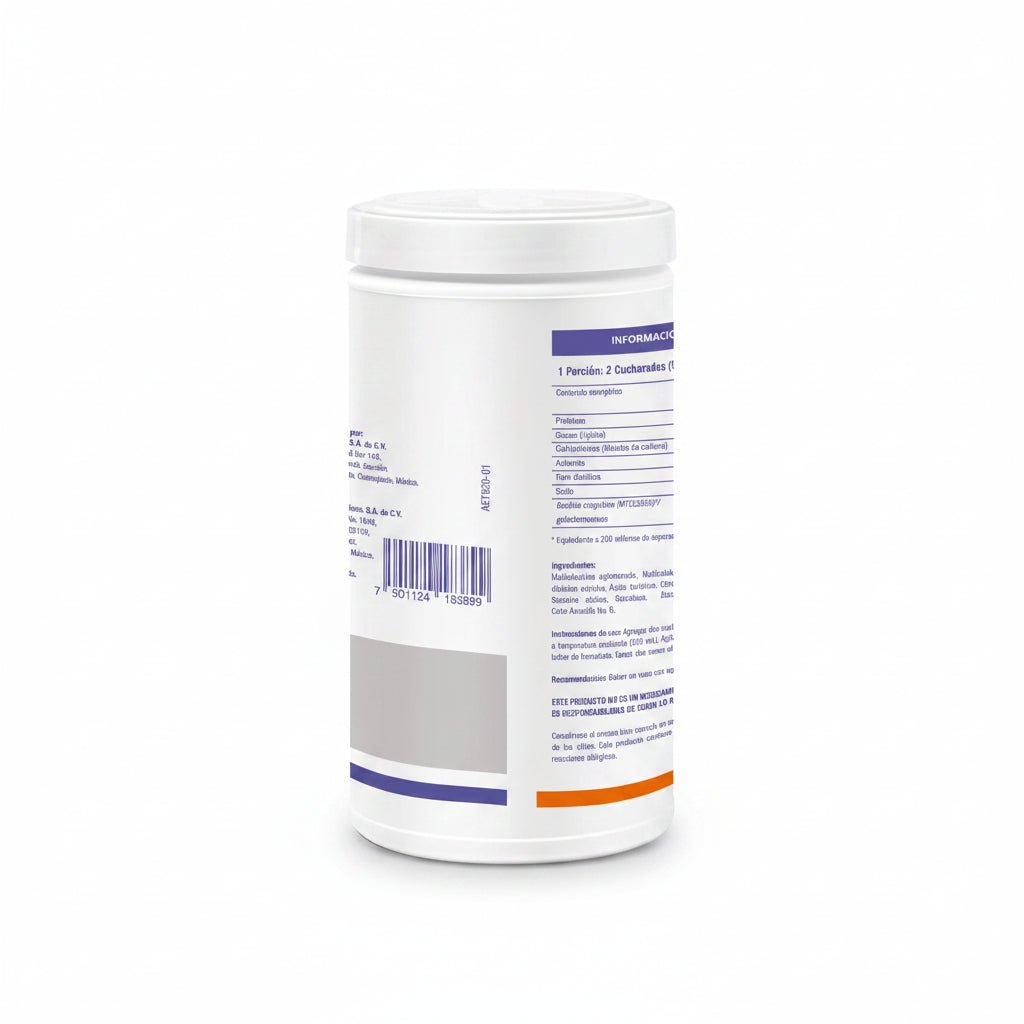 Fibiomet Polvo Sabor Naranja 270g - Farmacia Humus - Vitaminas y Suplementos