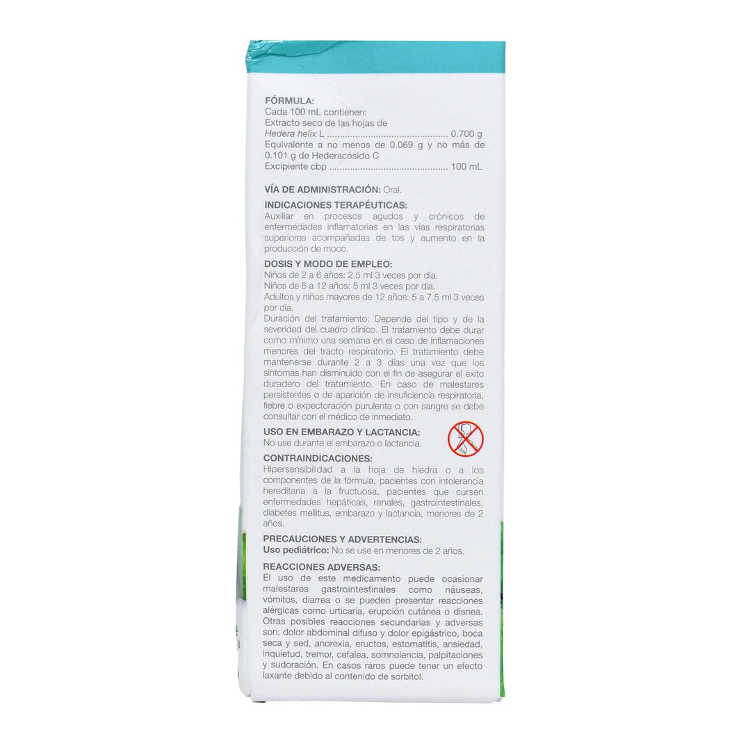 Flenalud (Hedera Helix) 0.7g 120ml - Farmacia Humus - Respiratorio