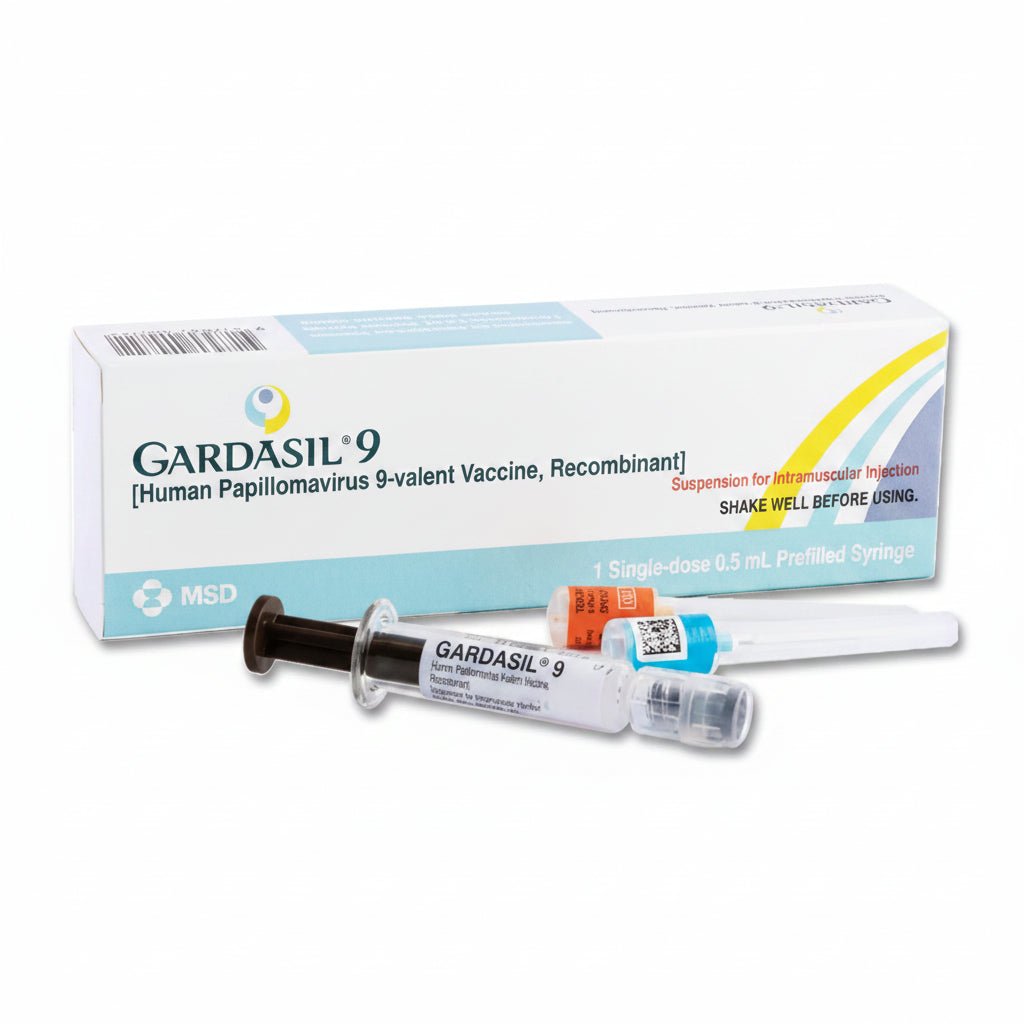 Gardasil 9 (VPH) 0.5ml 1 amp - Farmacia Humus - Infectología
