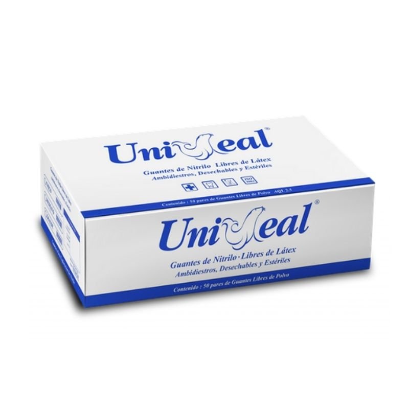Guantes Nitrilo Chicos 1pz (Uniseal) - Farmacia Humus - Botiquín