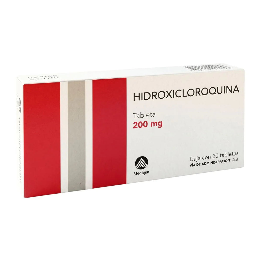 Hidroxicloroquina 200mg 20tab (Medigen) - Farmacia Humus - Reumatología