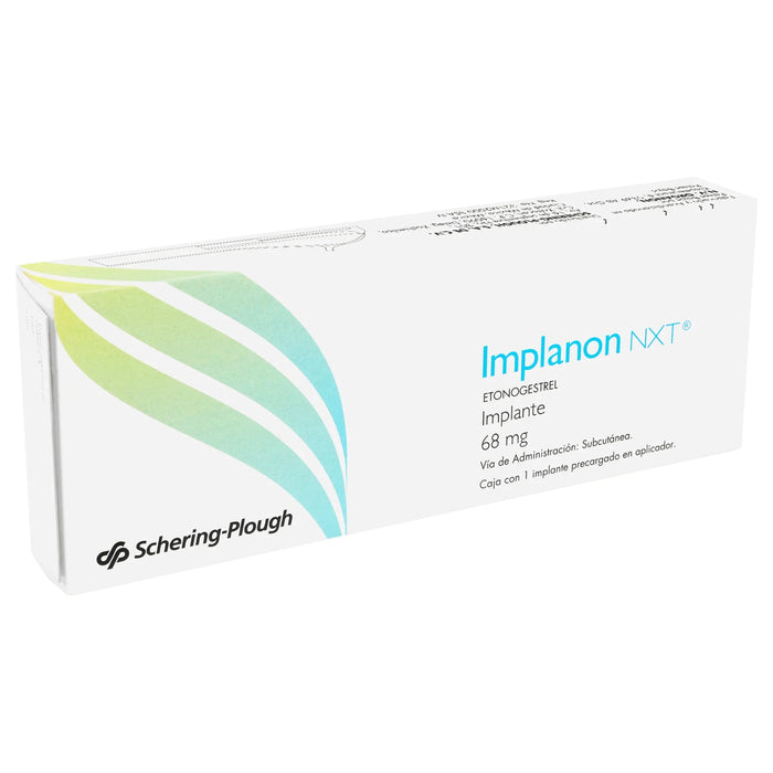 Implanon NXT (Etonogestrel) 68mg Implante - Farmacia Humus - Ginecología
