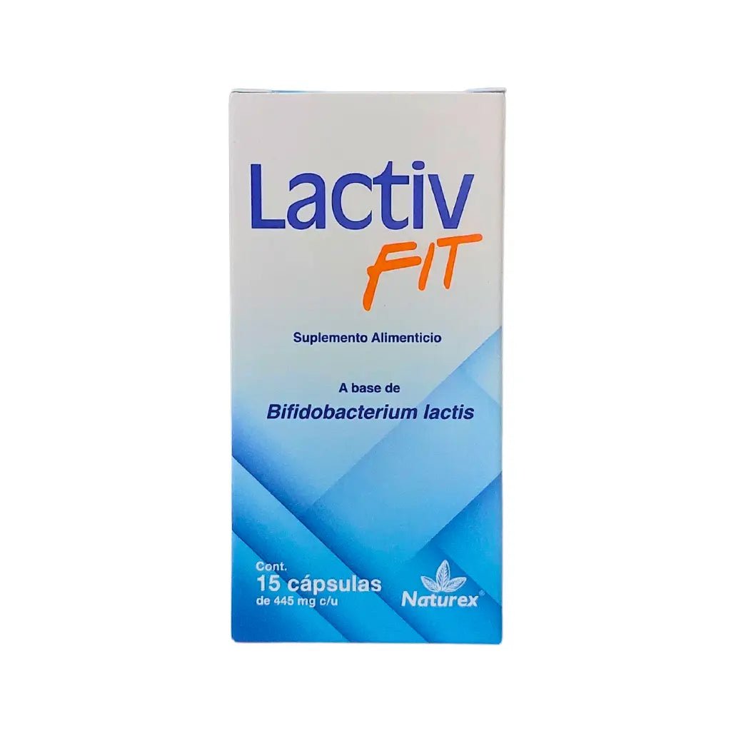 Lactiv Fit (Bifidobacterium lactis) 445mg 15cap - Farmacia Humus - Vitaminas y Suplementos
