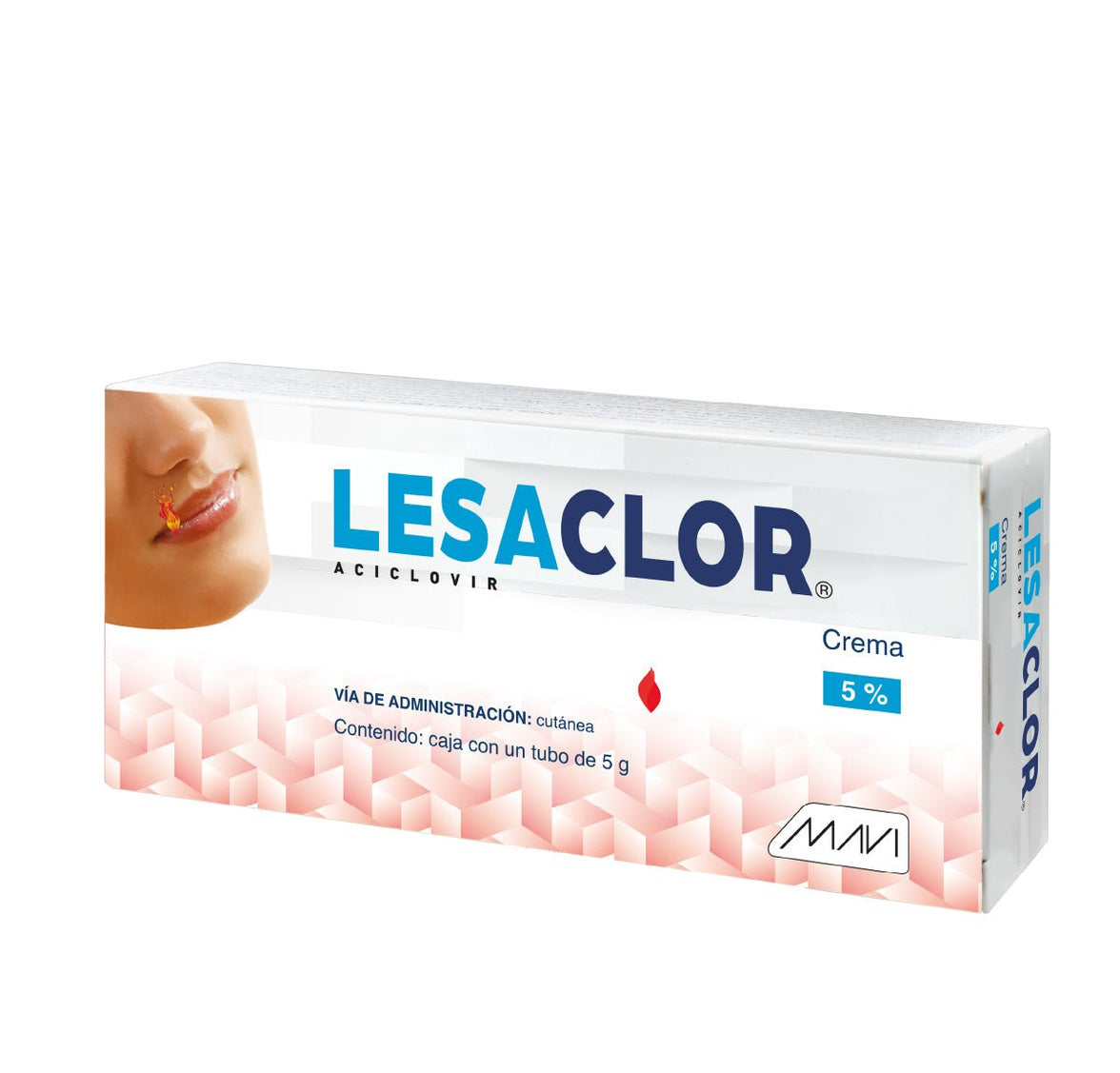 Lesaclor (Aciclovir) 5% 5g - Farmacia Humus - Infectología