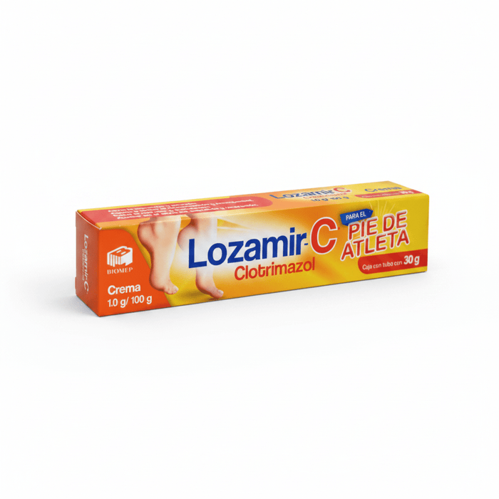 Lozamir C (Clotrimazol) 1g/100g 30g - Farmacia Humus - Dermatología (Piel y Uñas)