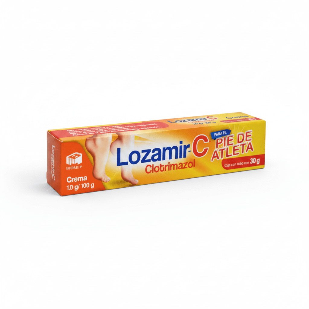Lozamir C (Clotrimazol) 1g/100g 30g - Farmacia Humus - Dermatología (Piel y Uñas)