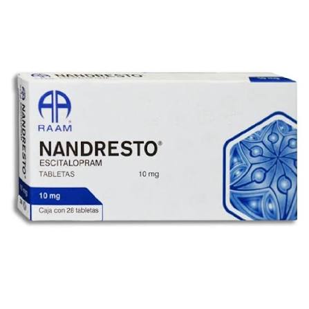 Nandresto (Escitalopram) 10mg 28tab - Farmacia Humus - Psiquiatría