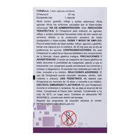 Omeprazol 20mg 30cap (Ultra) - Farmacia Humus - Gastroenterología (Estomacal)