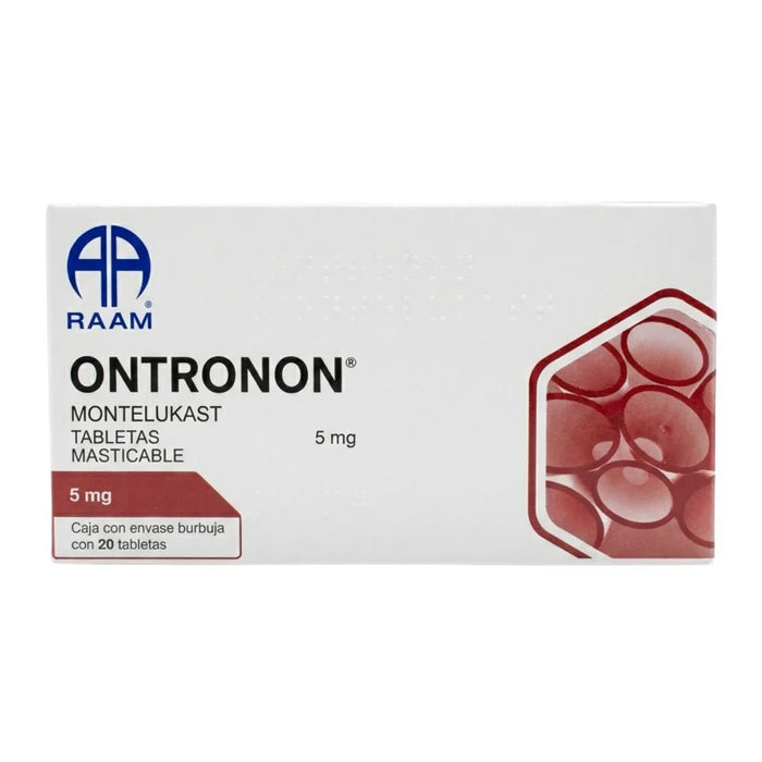 Ontronon (Montelukast) 5mg 20tab - Farmacia Humus - Respiratorio