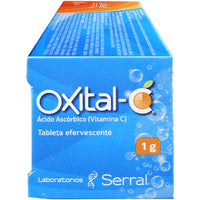 Oxital C (Acido Ascorbico) 1g 10tab - Farmacia Humus - Vitaminas y Suplementos