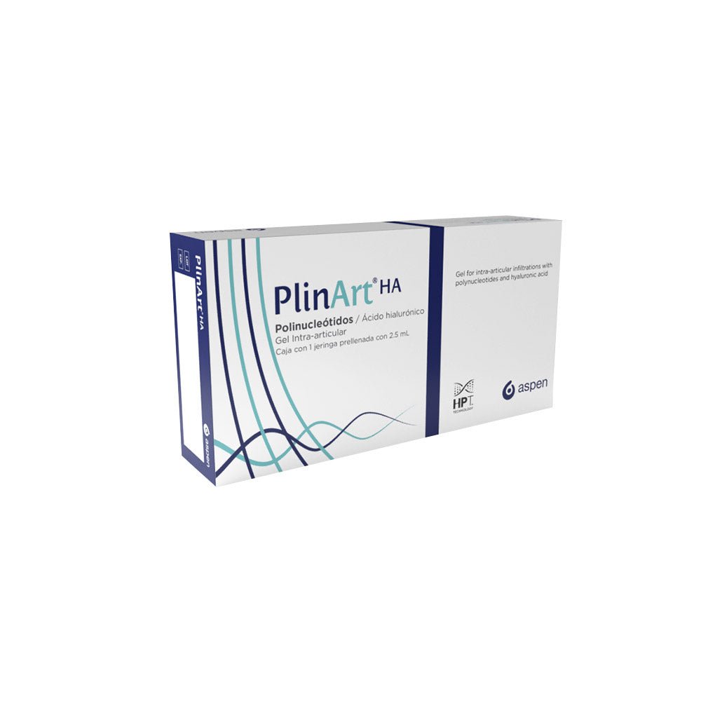 PlinArt HA (Polinucleotidos/Acido Hialuronico) Gel Intraarticular 2.5ml 1jeringa - Farmacia Humus - Reumatología